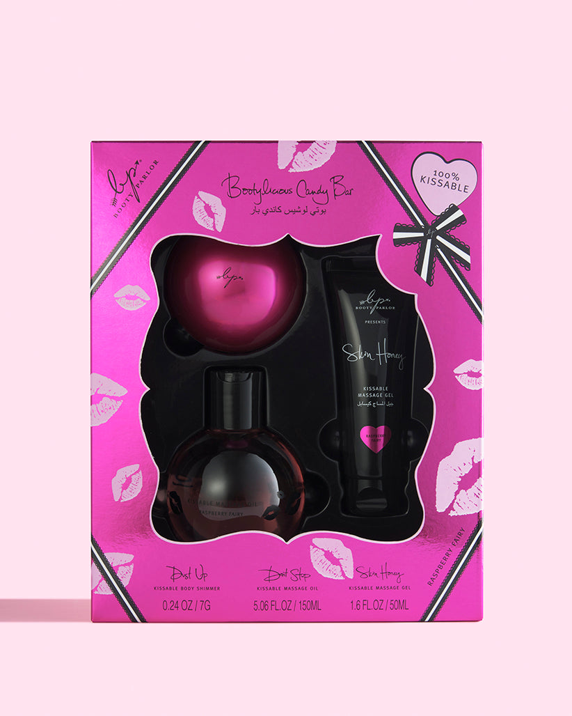 Bootylicious Candy Bar Raspberry Fairy Gift Set