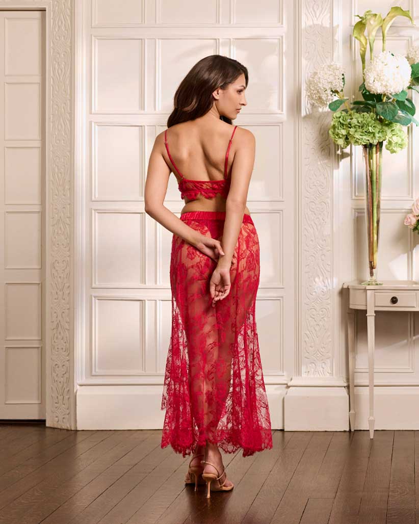 Amour En Lace Skirt Set